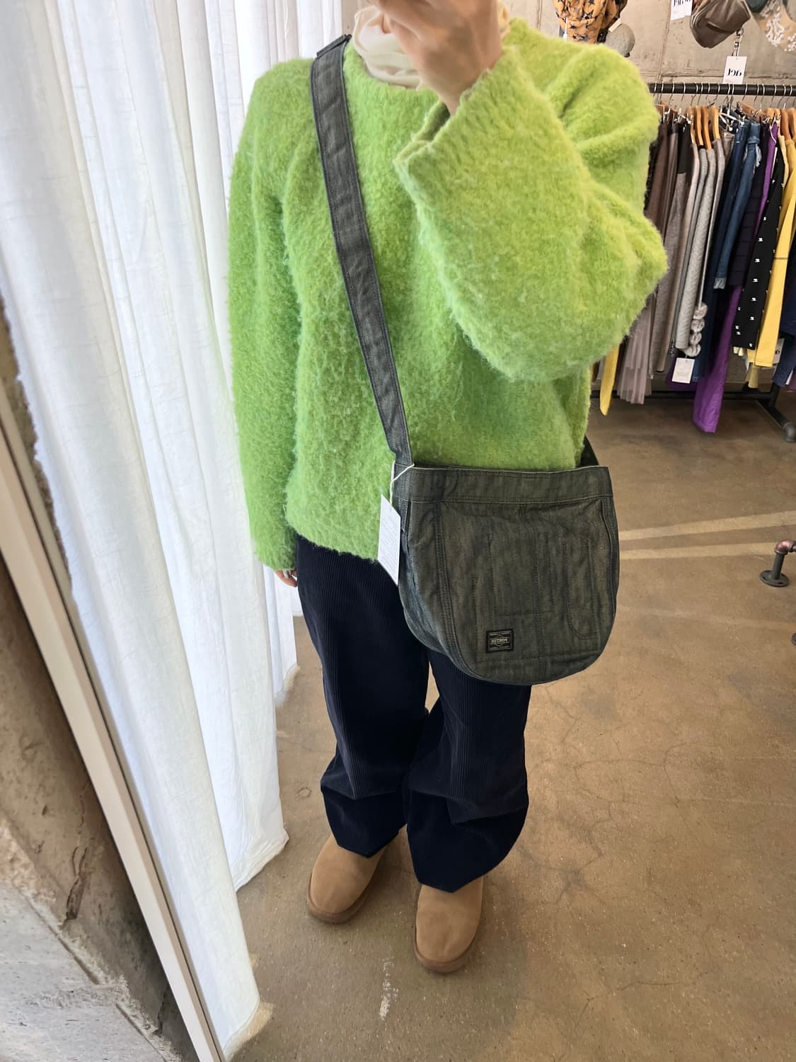 PORTER 포터 데님 크로스백  상품이미지2