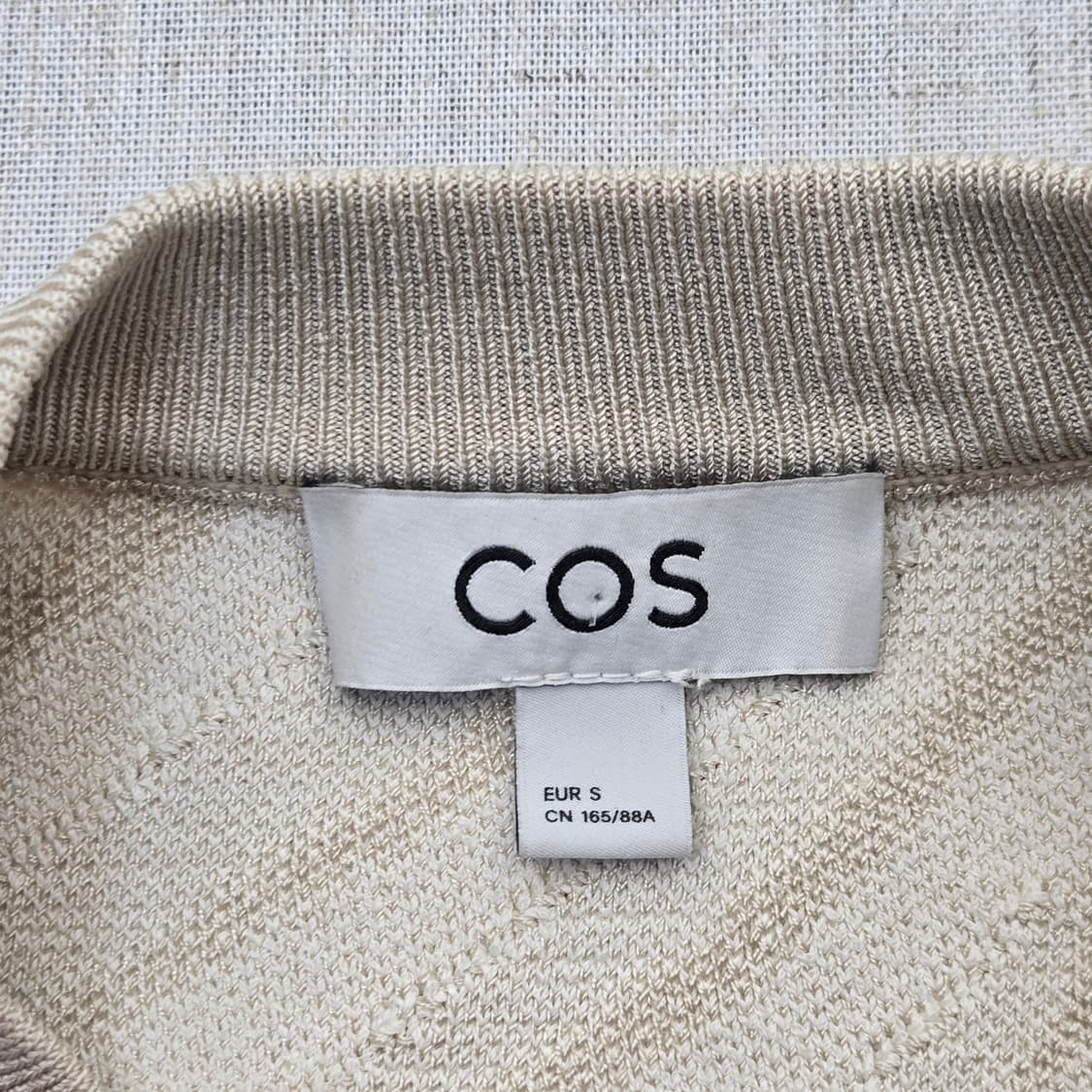 COS 코스 웨이브 패턴 스웨터 s 상품이미지4