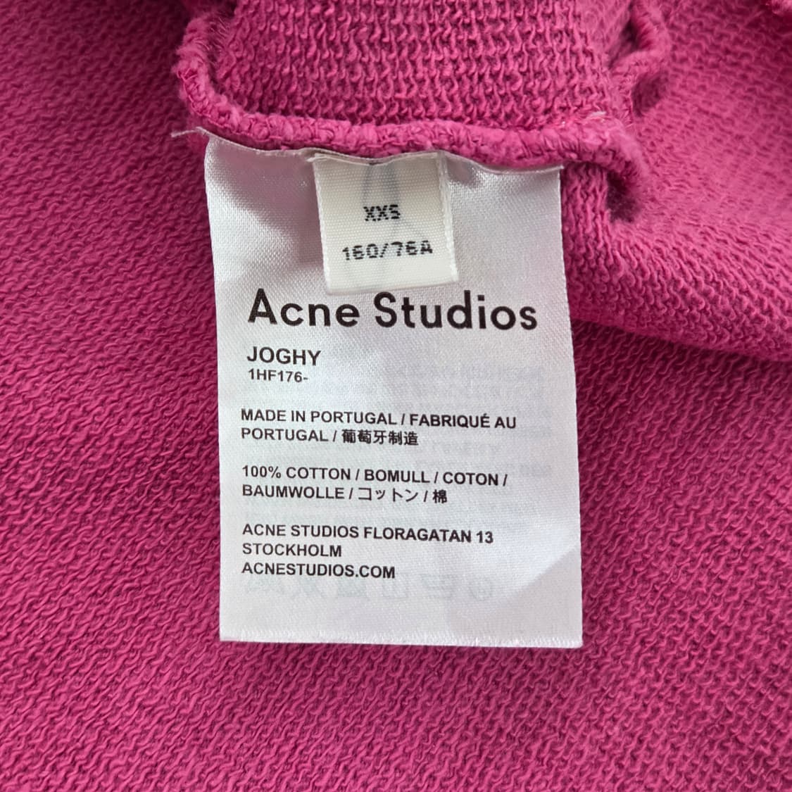 아크네 스튜디오 우먼 후드티 XXS  상품이미지5