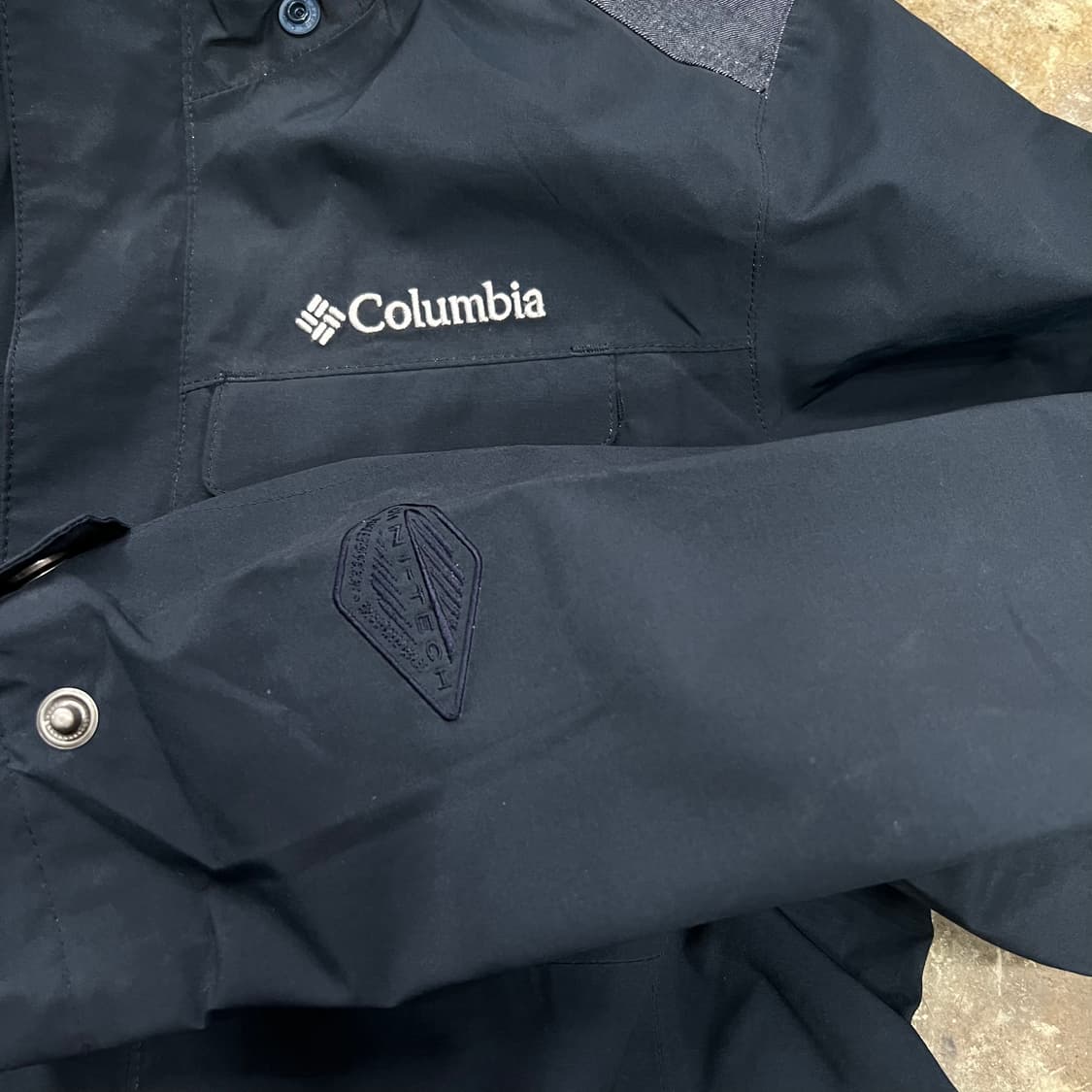 M) 컬럼비아 바람막이 방풍자켓 점퍼 콜롬비아 점퍼 상품이미지7