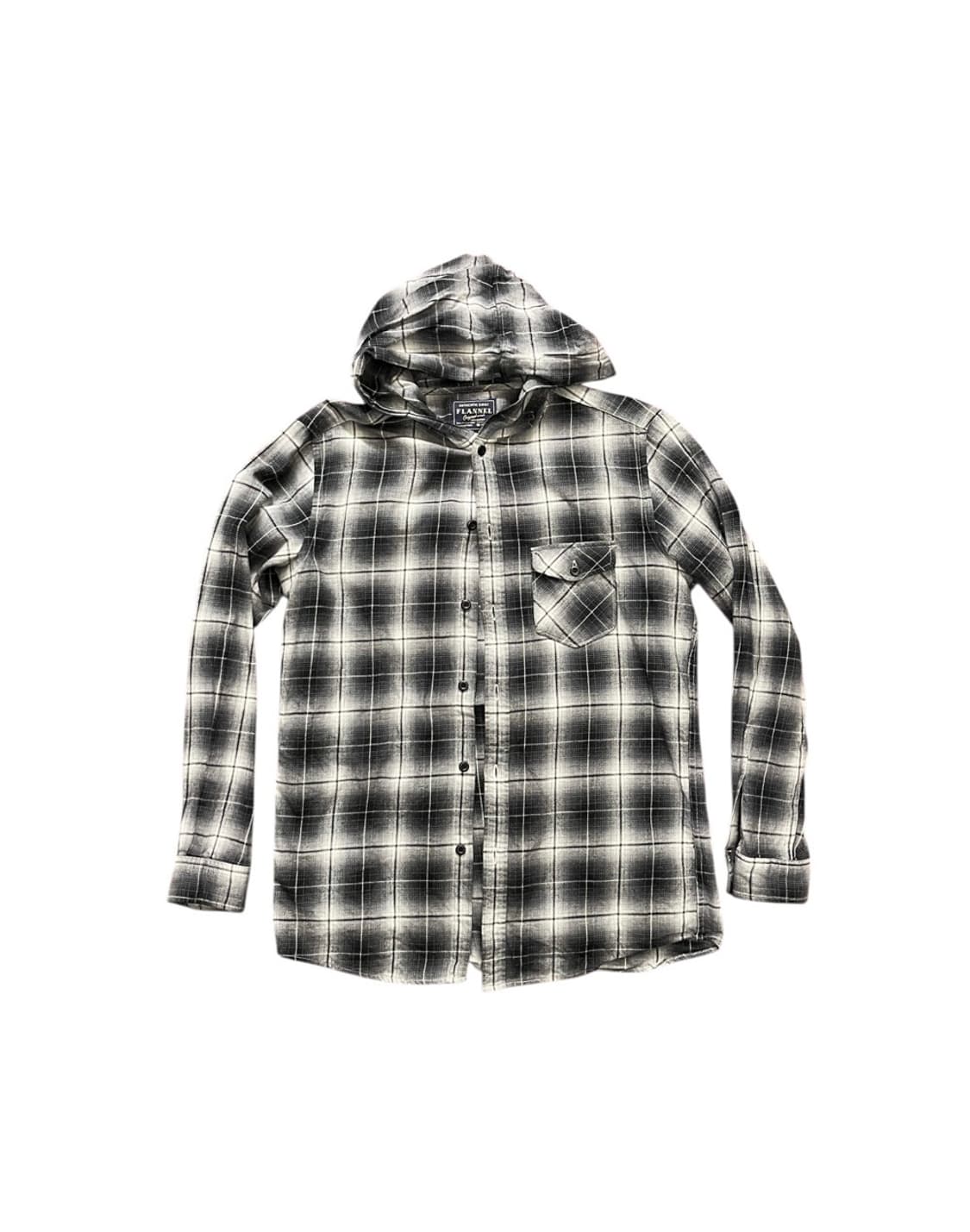 PLAID PATTERN WESTERN HOOD 상품이미지1