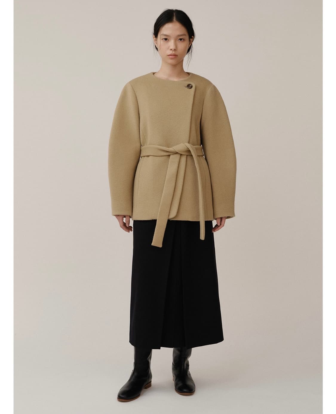 킨더살몬 니엘 모스 자켓 코트 상품이미지1