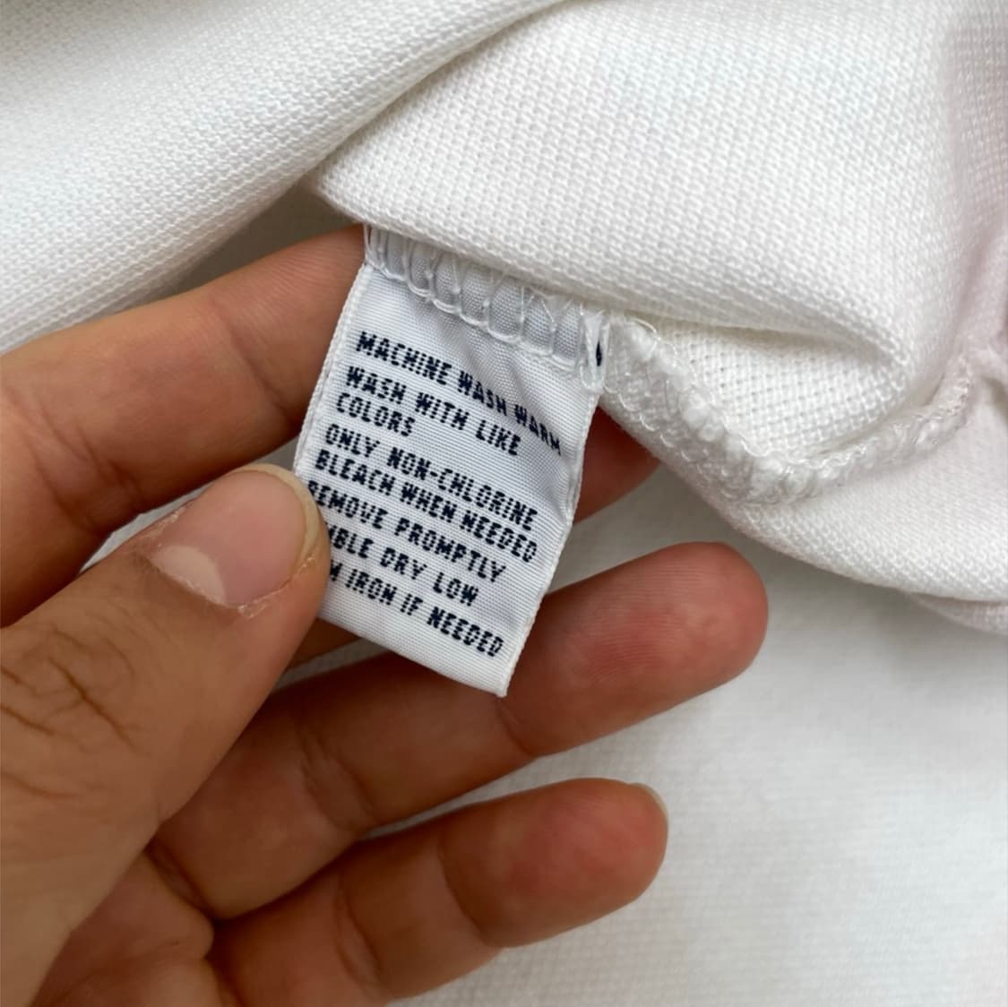 폴로 랄프로렌 화이트 빅포니 럭비 반팔 카라티 2XL 상품이미지3