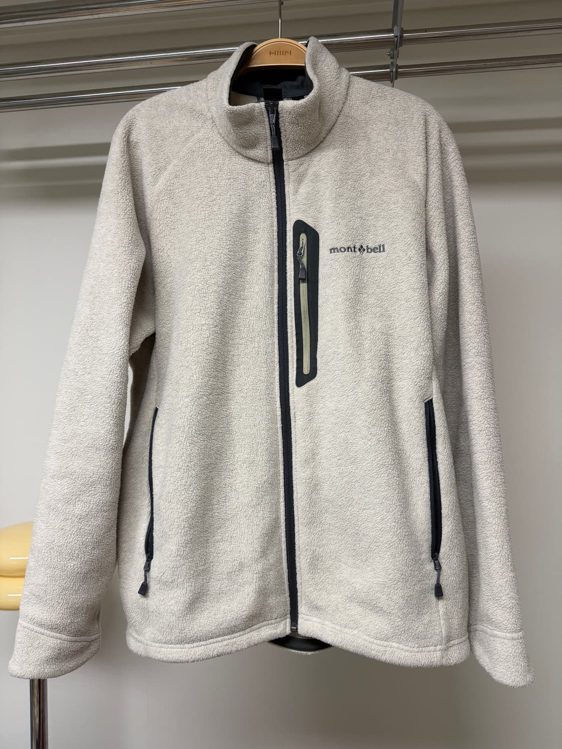 몽벨 클리마플러스 200 후리스 자켓 아이보리 XL 상품이미지1