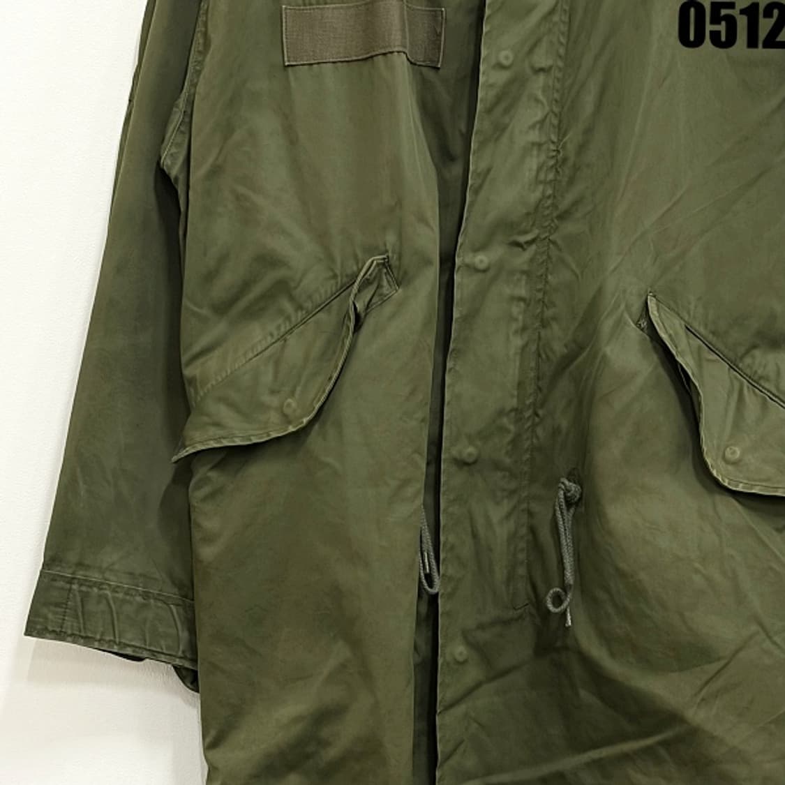미군 오리지널 M-65 피쉬테일 롱 파카 자켓 L 0512 상품이미지3