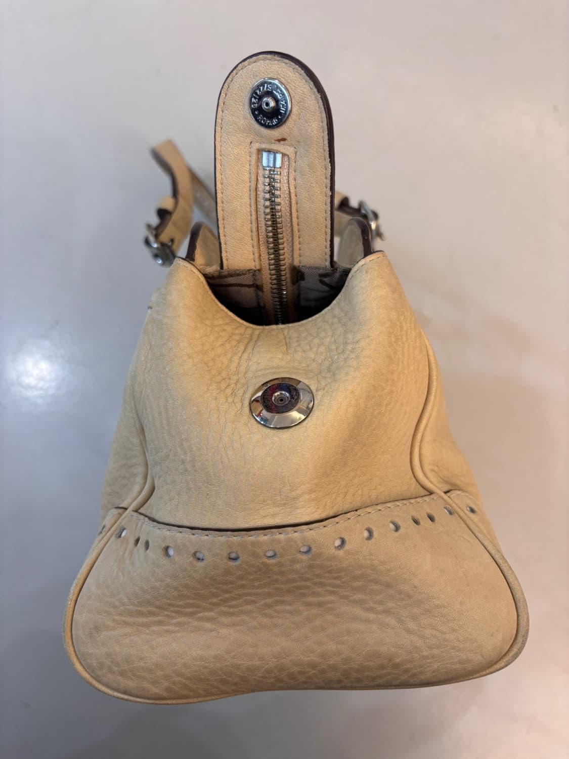 Vintage Old Coach Leather Bag 상품이미지7