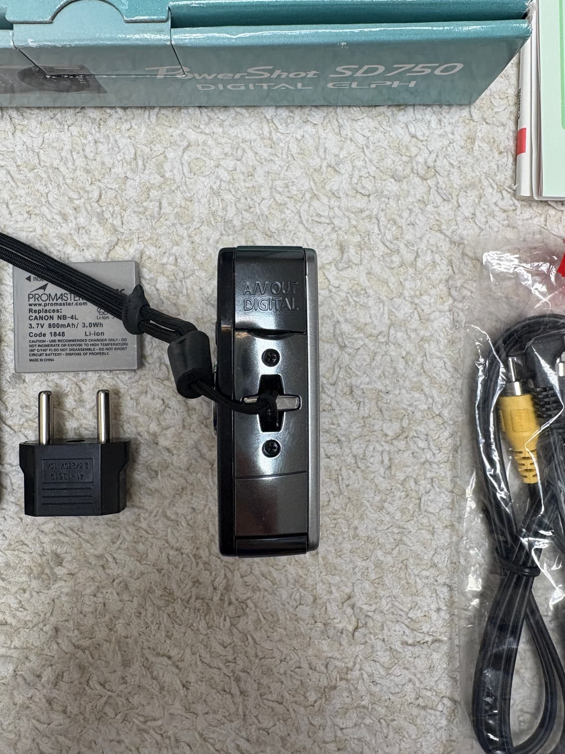 캐논 익서스75 Canon IXUS75 풀박스 상품이미지6