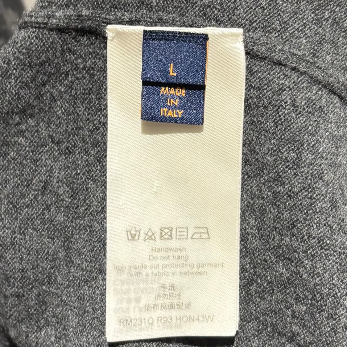 [L size] 루이비통 모노그램 믹스 캐시미어 가디건 상품이미지3