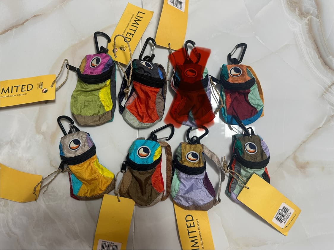 티케투더문 백팩키링 (새제품) 상품이미지1