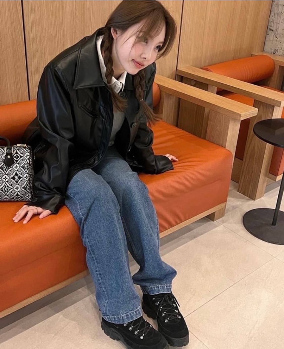 글로니 WESTERN ARROW POCKET LEATHER JACKET 상품이미지7