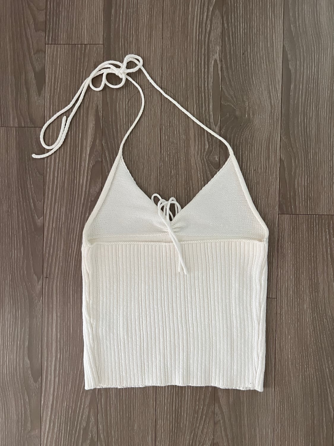 유라고 Riley halter neck knit top 홀터니트탑 상품이미지3