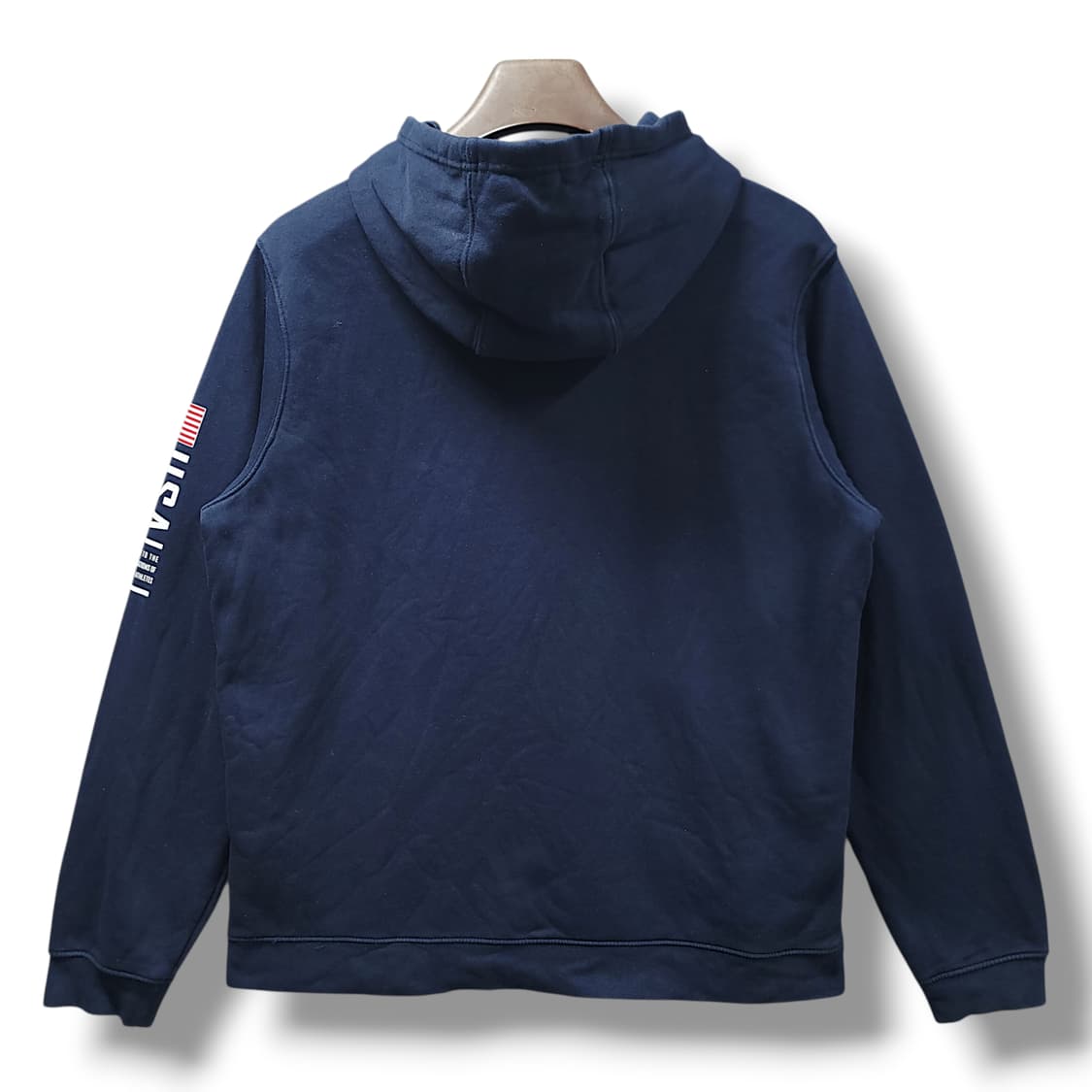 [2XL] 나이키 네이비 USA 바스켓볼 풀오버 기모 후드티 상품이미지2