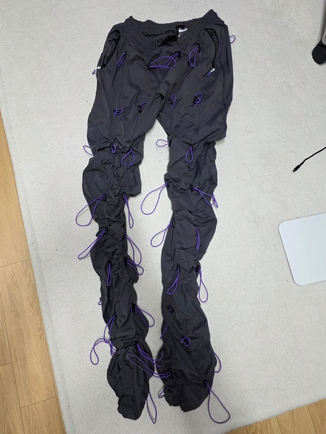 99%is 곱창팬츠/곱창바지 그레이 퍼플 3 size 상품이미지1