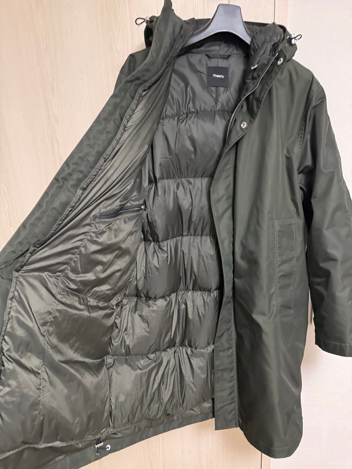 띠어리 구스다운 패딩 L (105-110) 상품이미지5