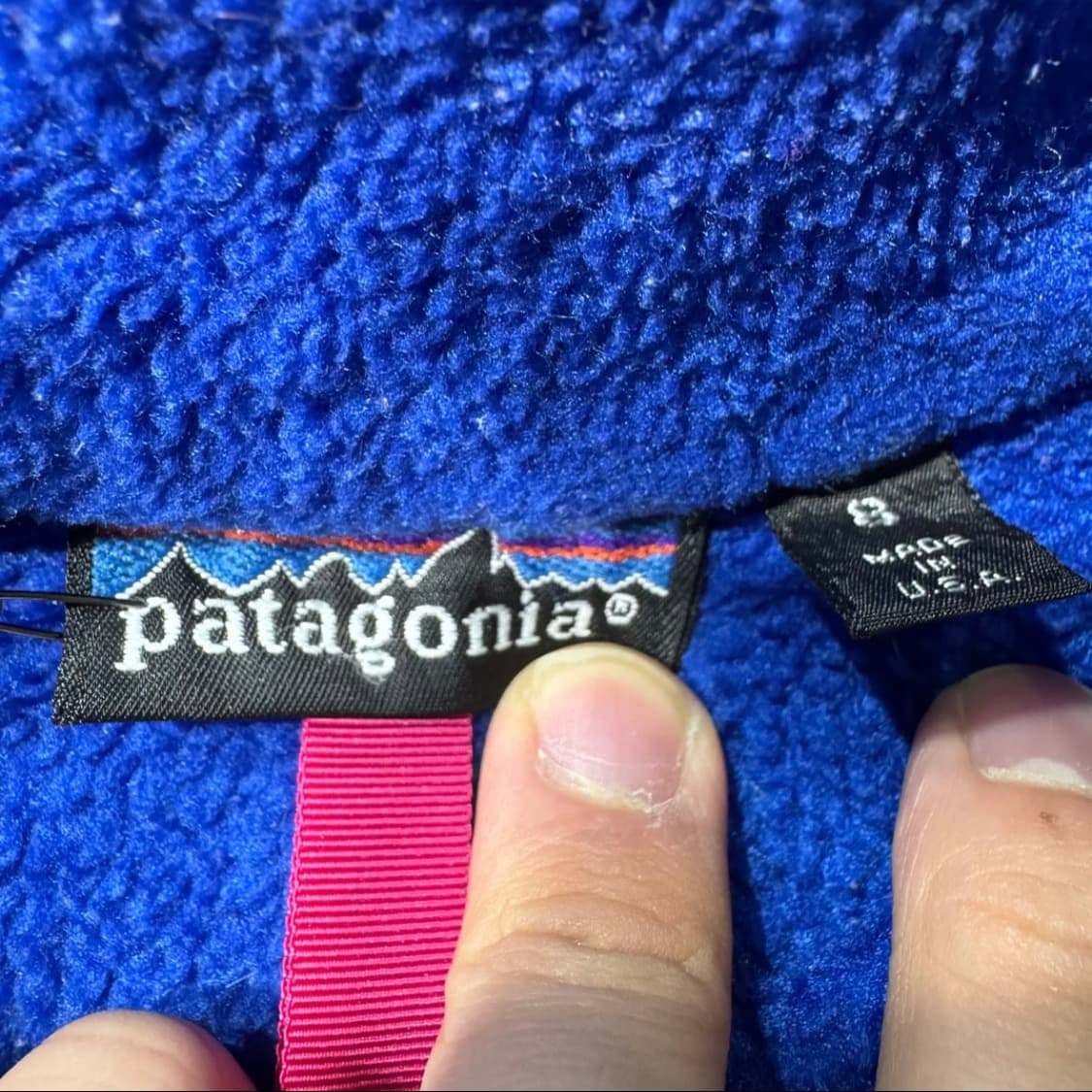 파타고니아 플리스 블루 상품이미지3