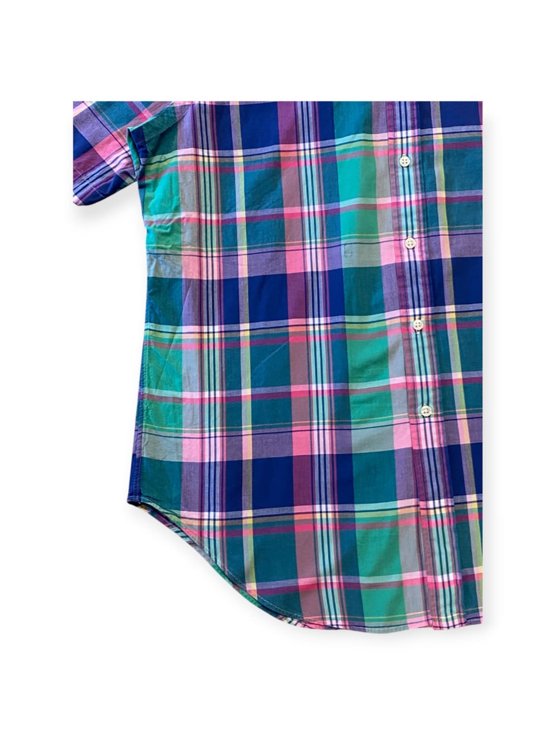 폴로랄프로렌 체크 반팔 셔츠 (Man XL) AA0483 상품이미지6