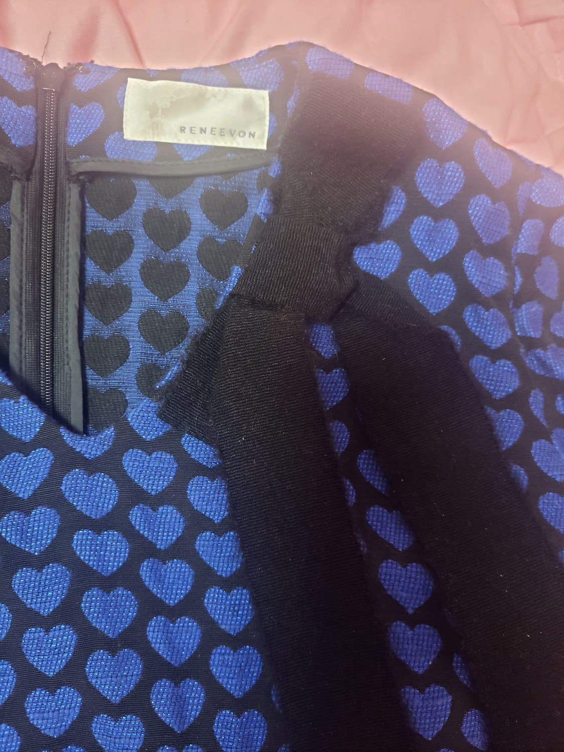 급처상태좋음!레니본 하트패턴 리본 플레어 공주원피스 상품이미지2