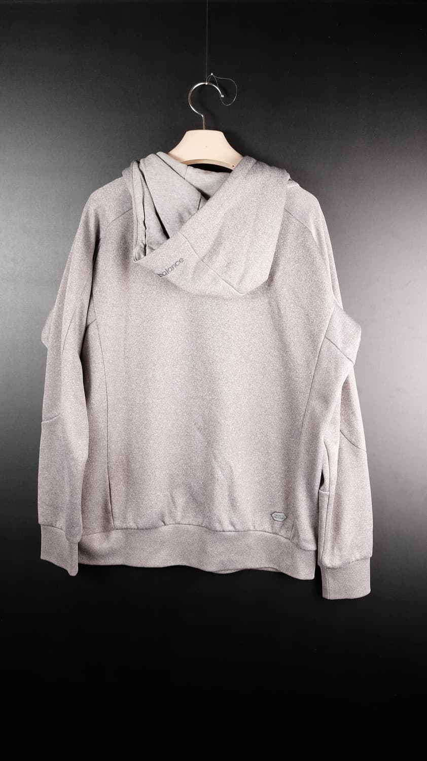 뉴발란스 회색 후드집업 상품이미지6