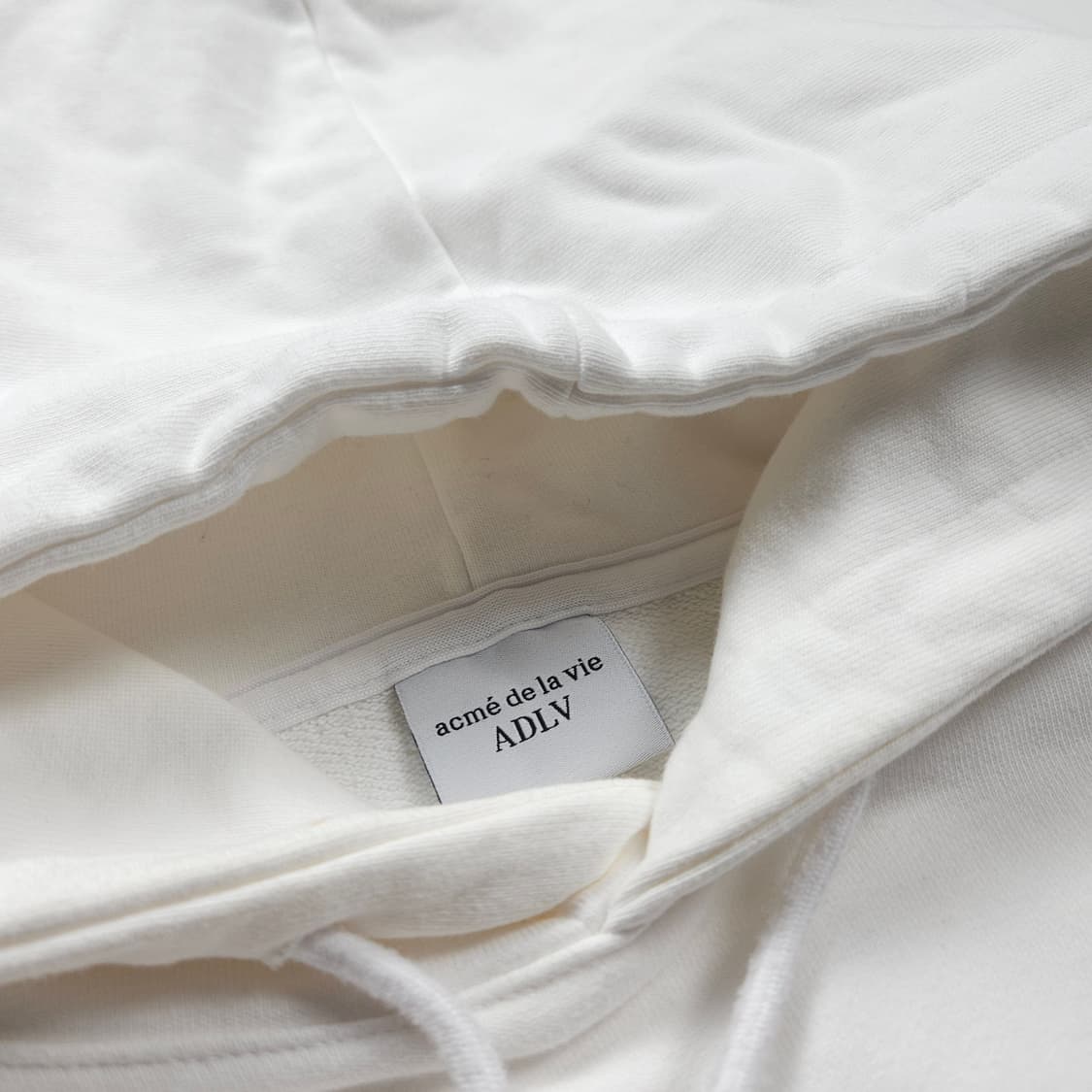 아크메드라비 빅로고 프린팅 박시핏 후드 티셔츠 (L) 상품이미지5