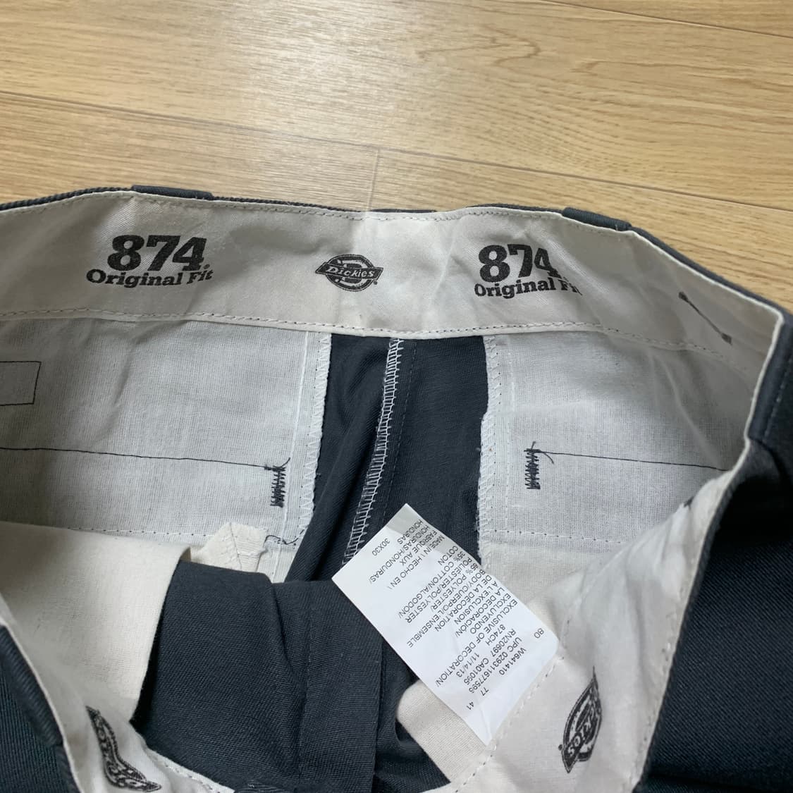 30x30)dickies 디키즈 그레이 874 면바지 상품이미지3