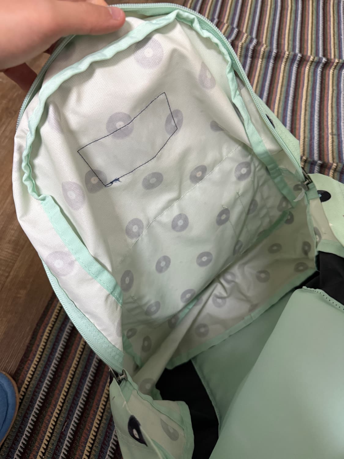 JanSport Vinyl Pattern Backpack 상품이미지8