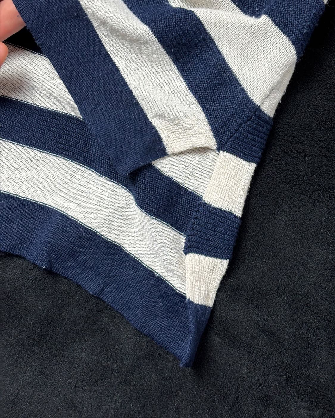 일본빈티지 클래식 니트 반팔티 상품이미지4