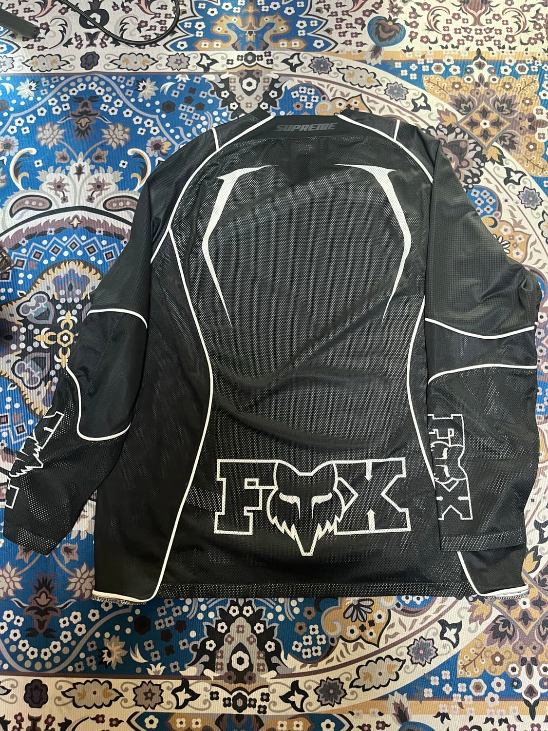 슈프림 폭스 레이싱 져지 블랙 상품이미지2