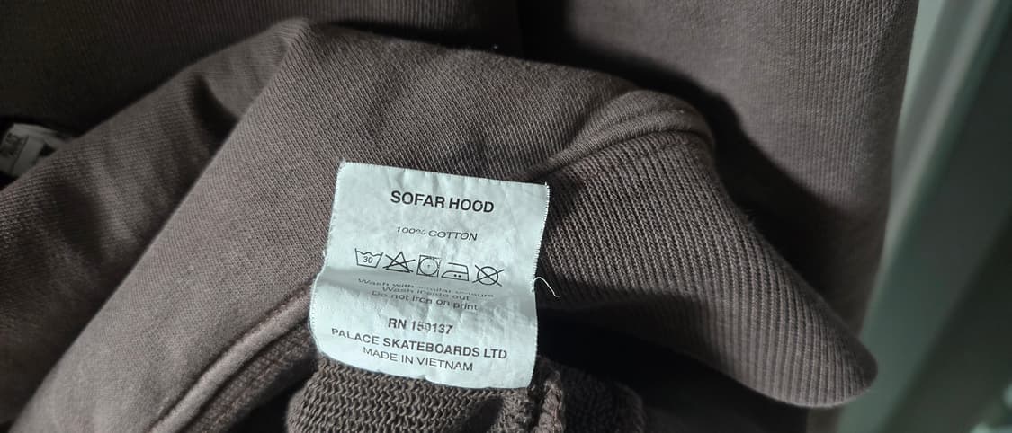 팔라스 소파 Sofar 후드티 브라운색 L사이즈 상품이미지5