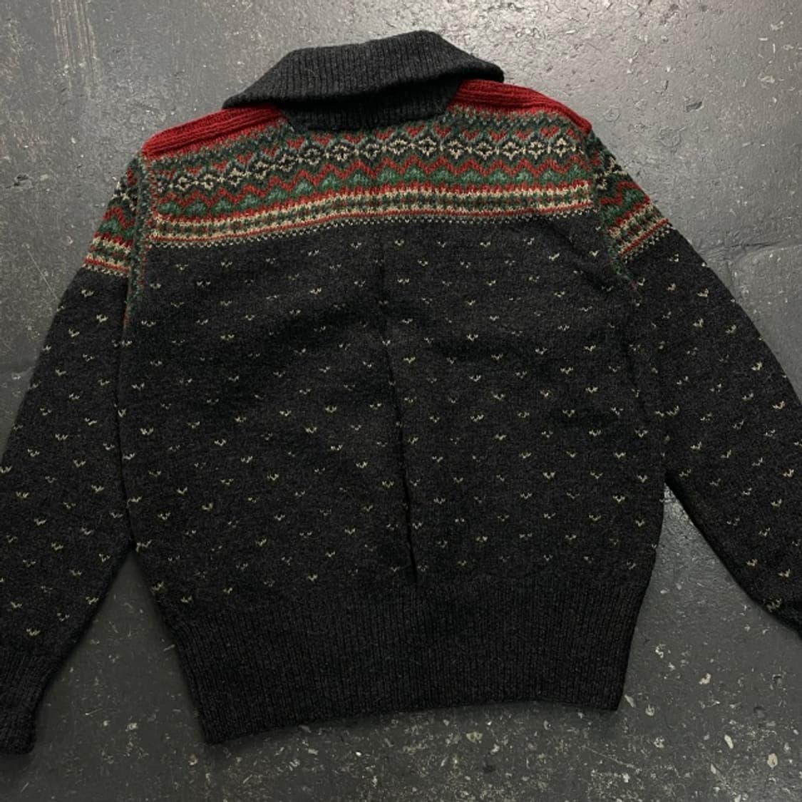 100 폴로 핸드메이드 숄카라 니트  상품이미지5