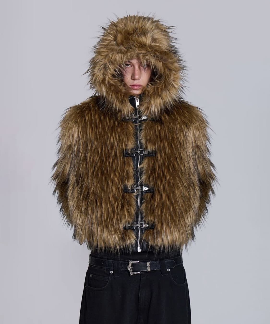 후드 퍼 자켓 상품이미지1