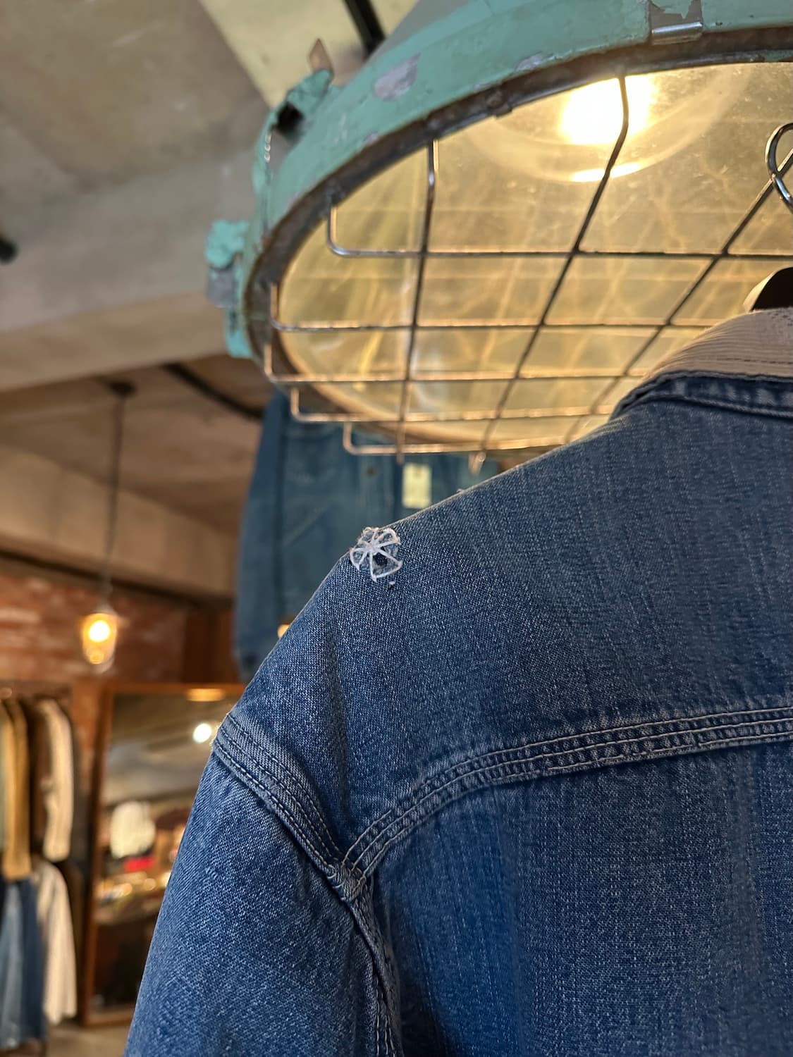 70s USA LEE 빈티지 리 191-LB 데님 워크 자켓 상품이미지8