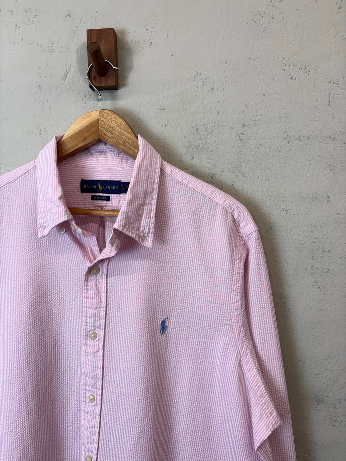 폴로랄프로렌 큐알라벨 시어커서 긴팔 셔츠 상품이미지2