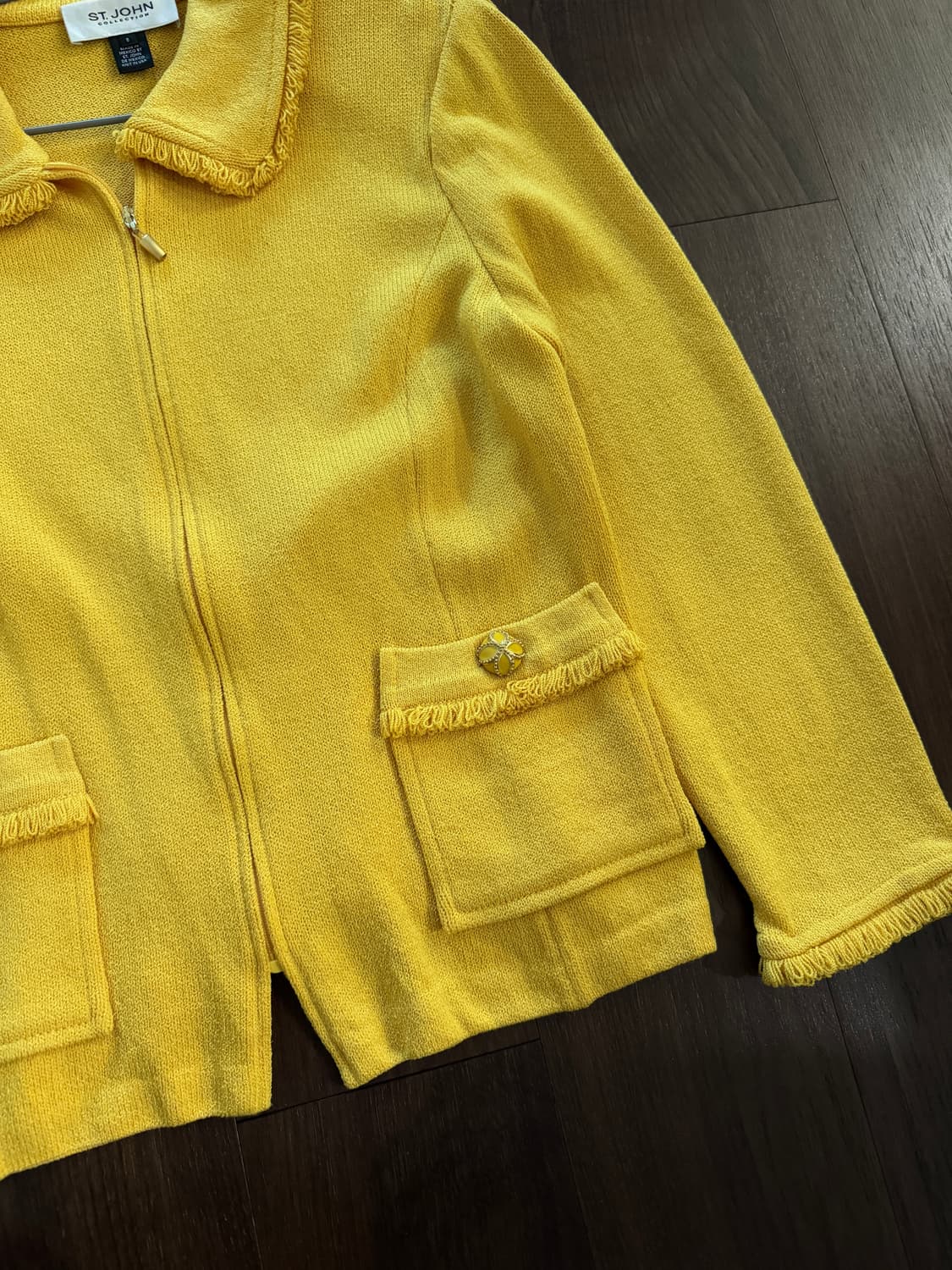 st john 세인트존 센존 지퍼 자켓 가디건 상품이미지3