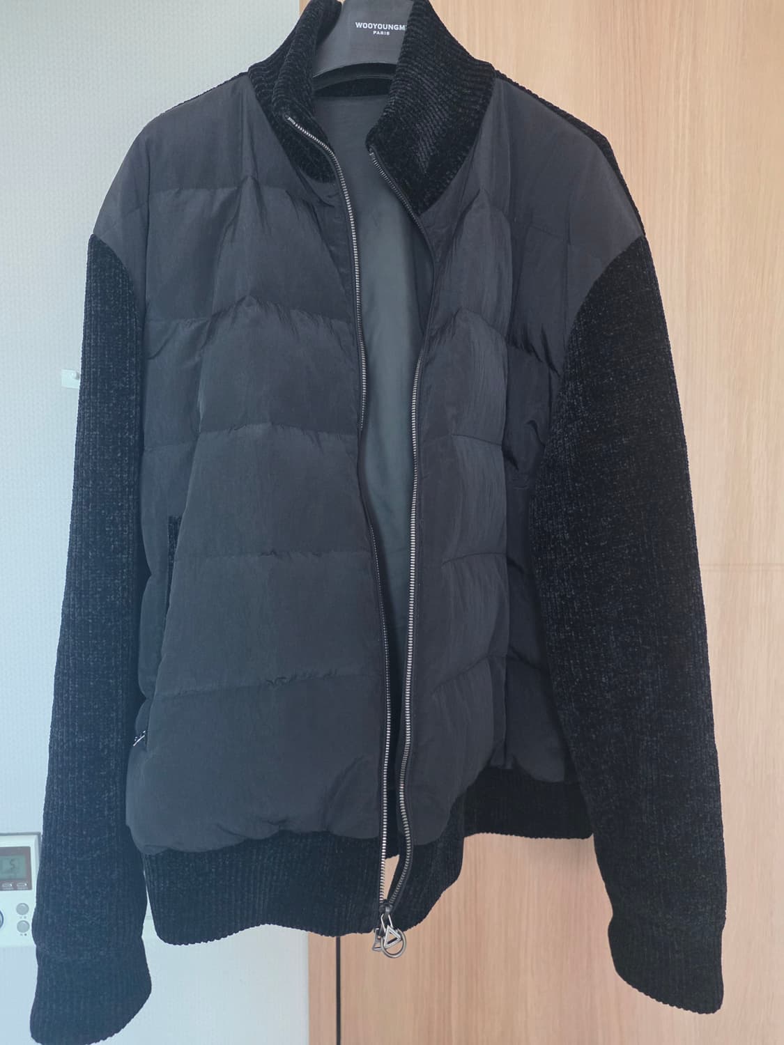 솔리드옴므25fw 벨벳 니트패딩 52 상품이미지1