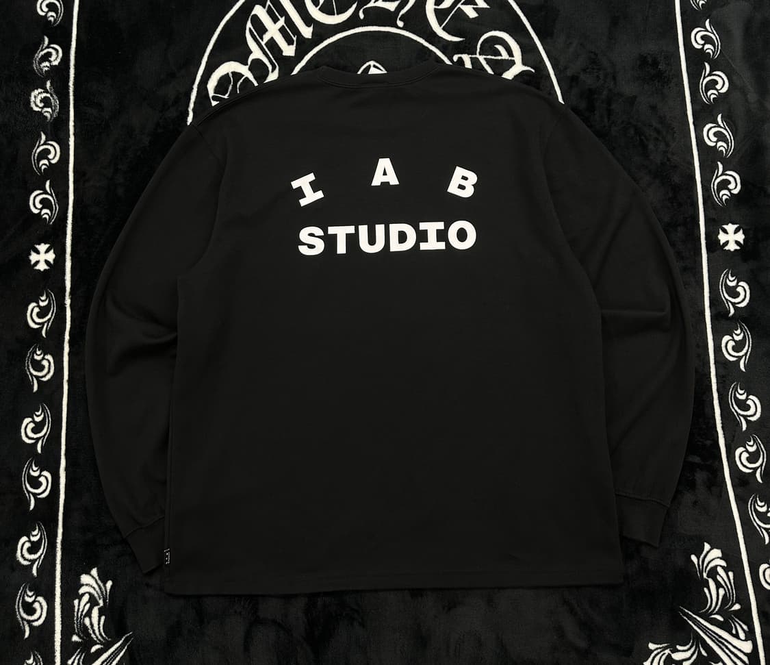 아이앱스튜디오 롱슬리브 블랙 상품이미지1