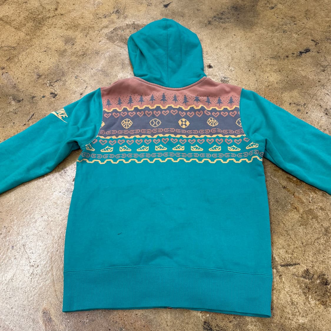 나이키 모리 민트 청록 후드집업 상품이미지4