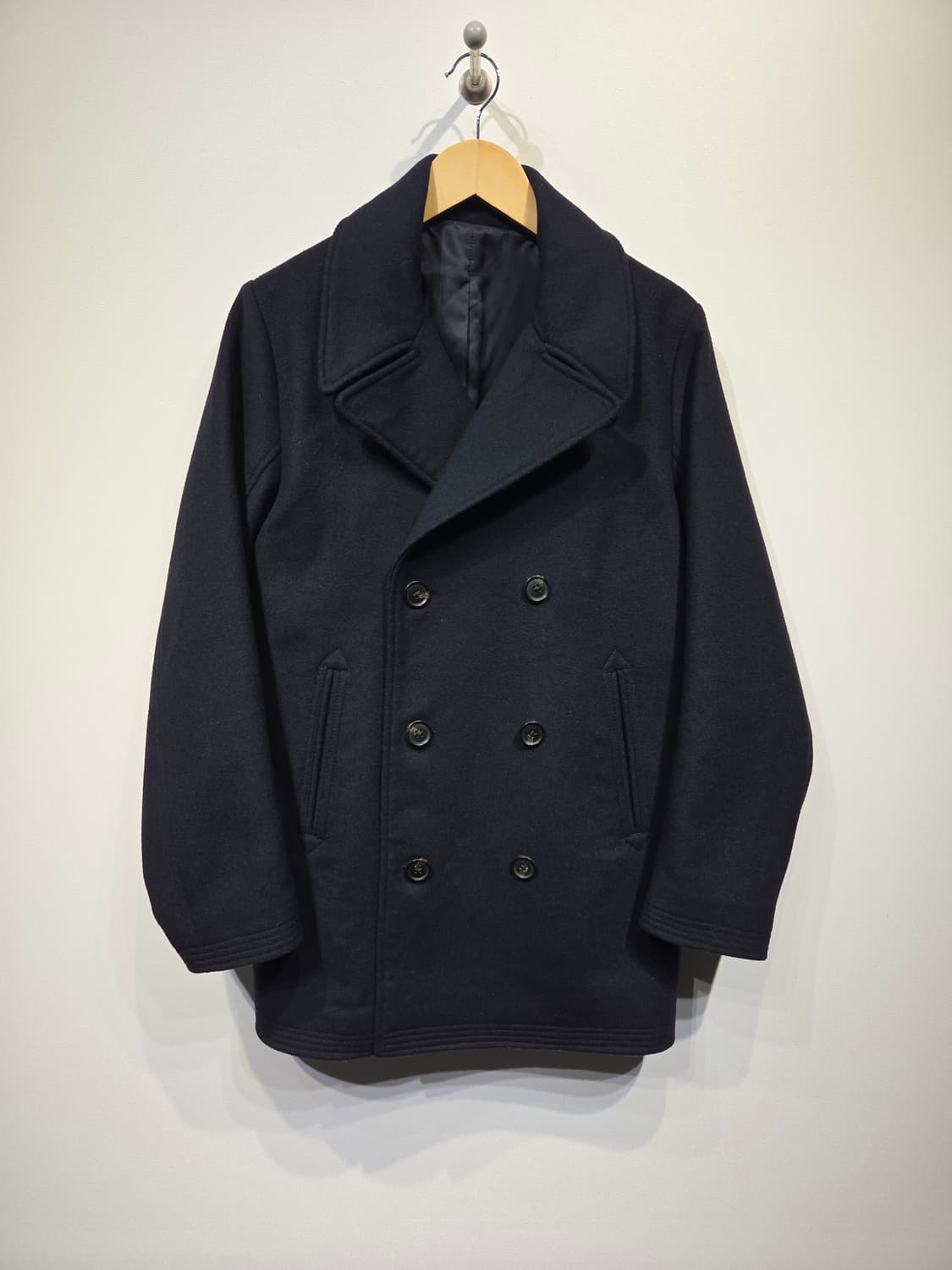 아베크롬비 앤 피치 이탈리안 패브릭 울 피코트 상품이미지2