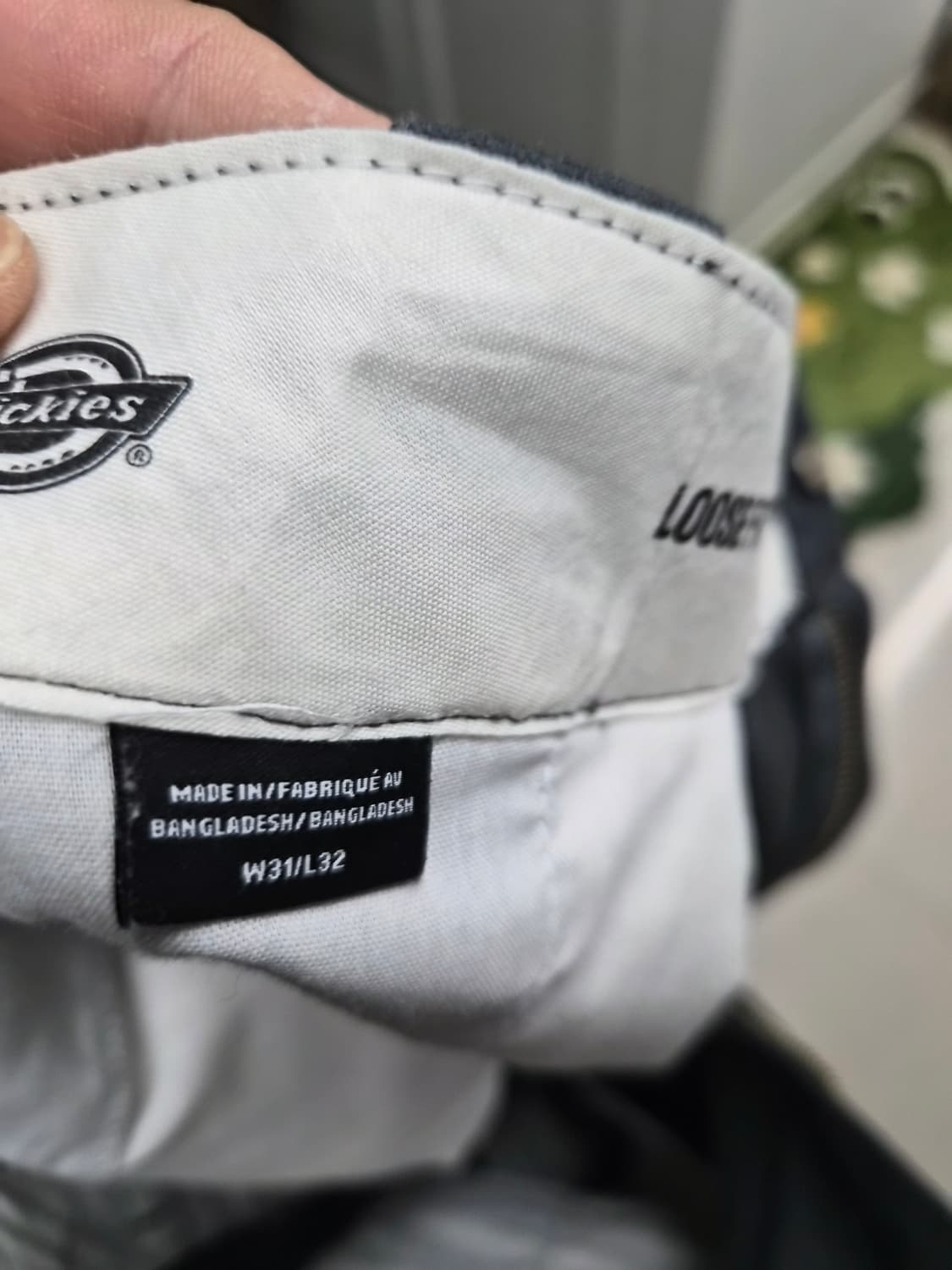 31) 디키즈 더블니 루즈핏 차콜 그레이 팝니다 상품이미지3