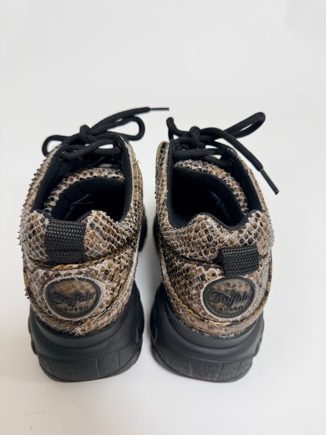 Buffalo x Junya Watanabe 파이톤 플랫폼 스니커즈 상품이미지5