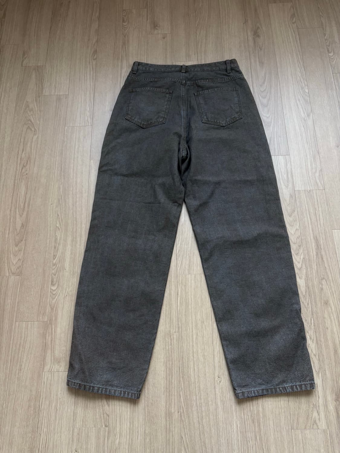 리키 카키 데님 팬츠 상품이미지4