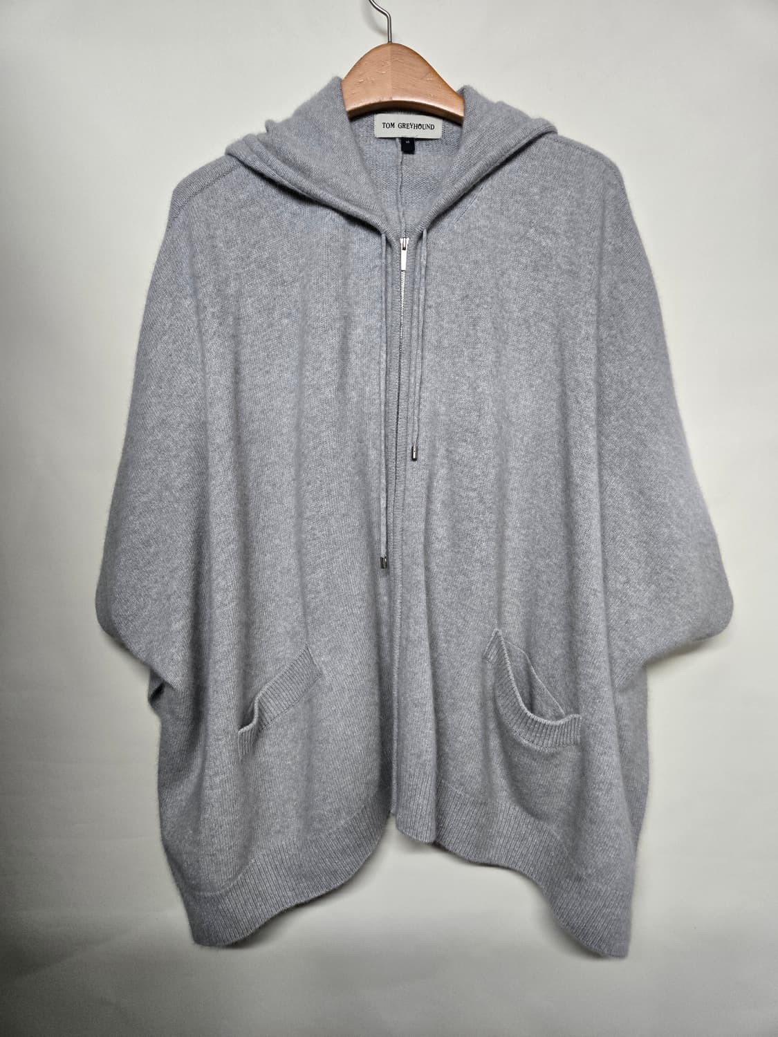 한섬  톰 그레이하운드 캐시미어 후드 판초 S 90 상품이미지1