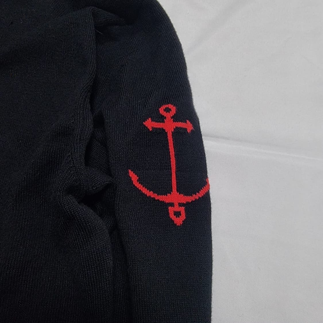 건지울른스 코튼 긴팔 카라 니트 상품이미지3