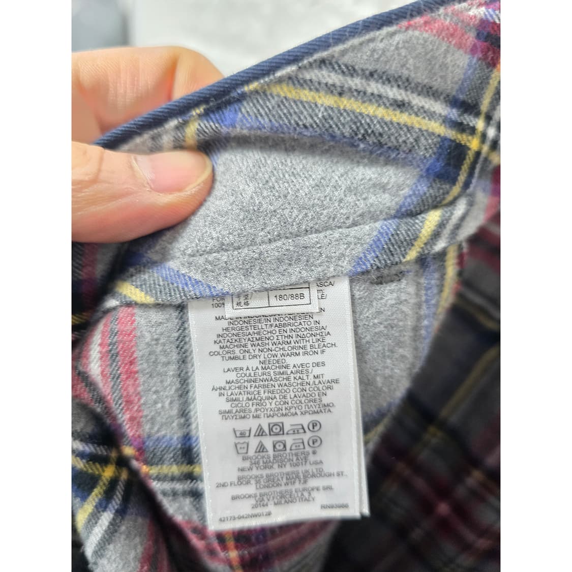 택포_ 브룩스브라더스 남성 바지 33 상품이미지3