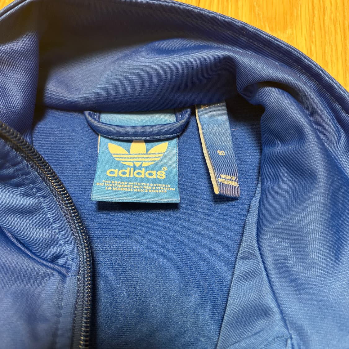 아디다스 파이어버드 블루 트랙탑 져지 상품이미지4