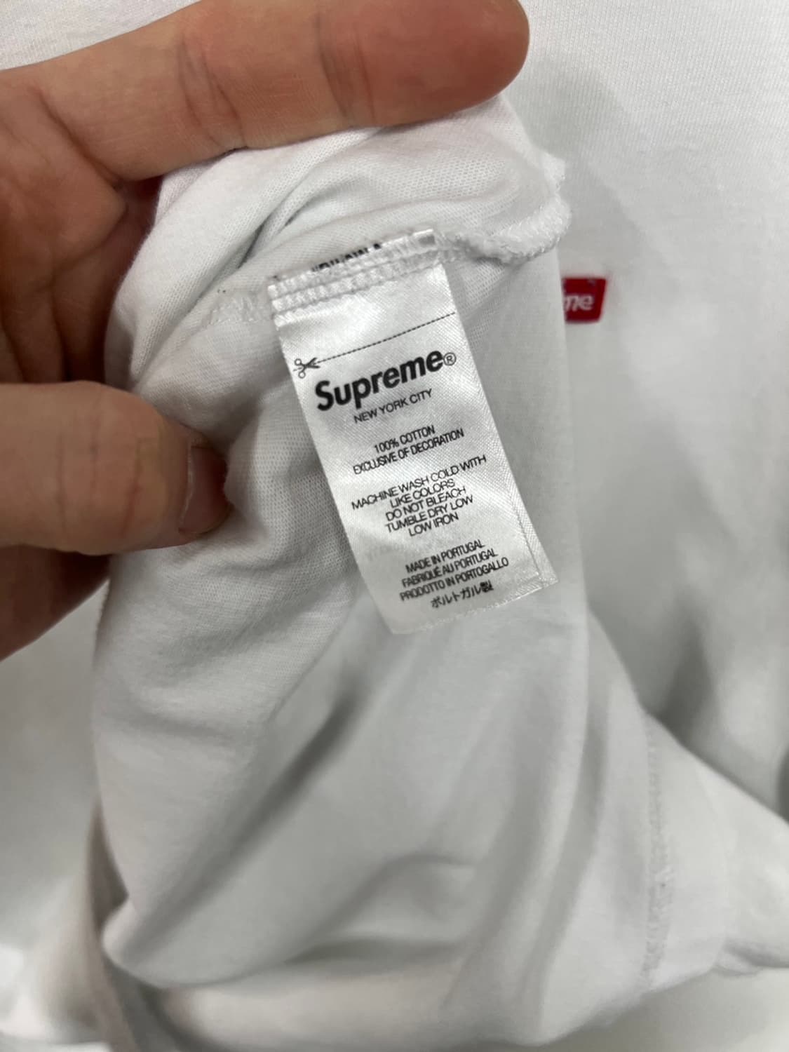 24s 슈프림 베이직 박스 로고 반팔 티셔츠 상품이미지7