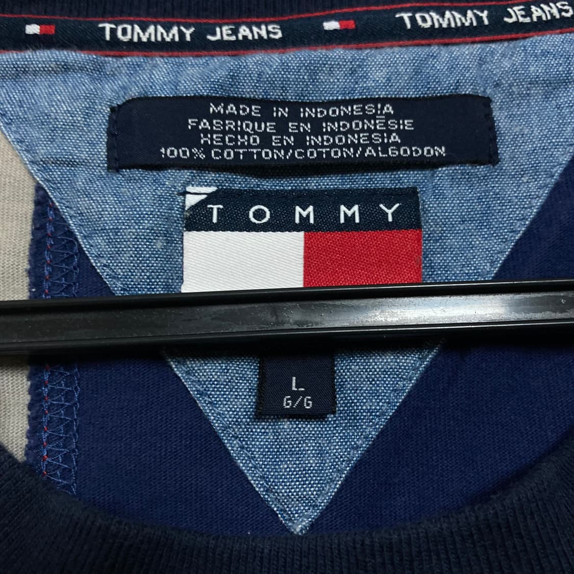 타미진스 빅로고 믹스 컬러 반팔티 상품이미지3