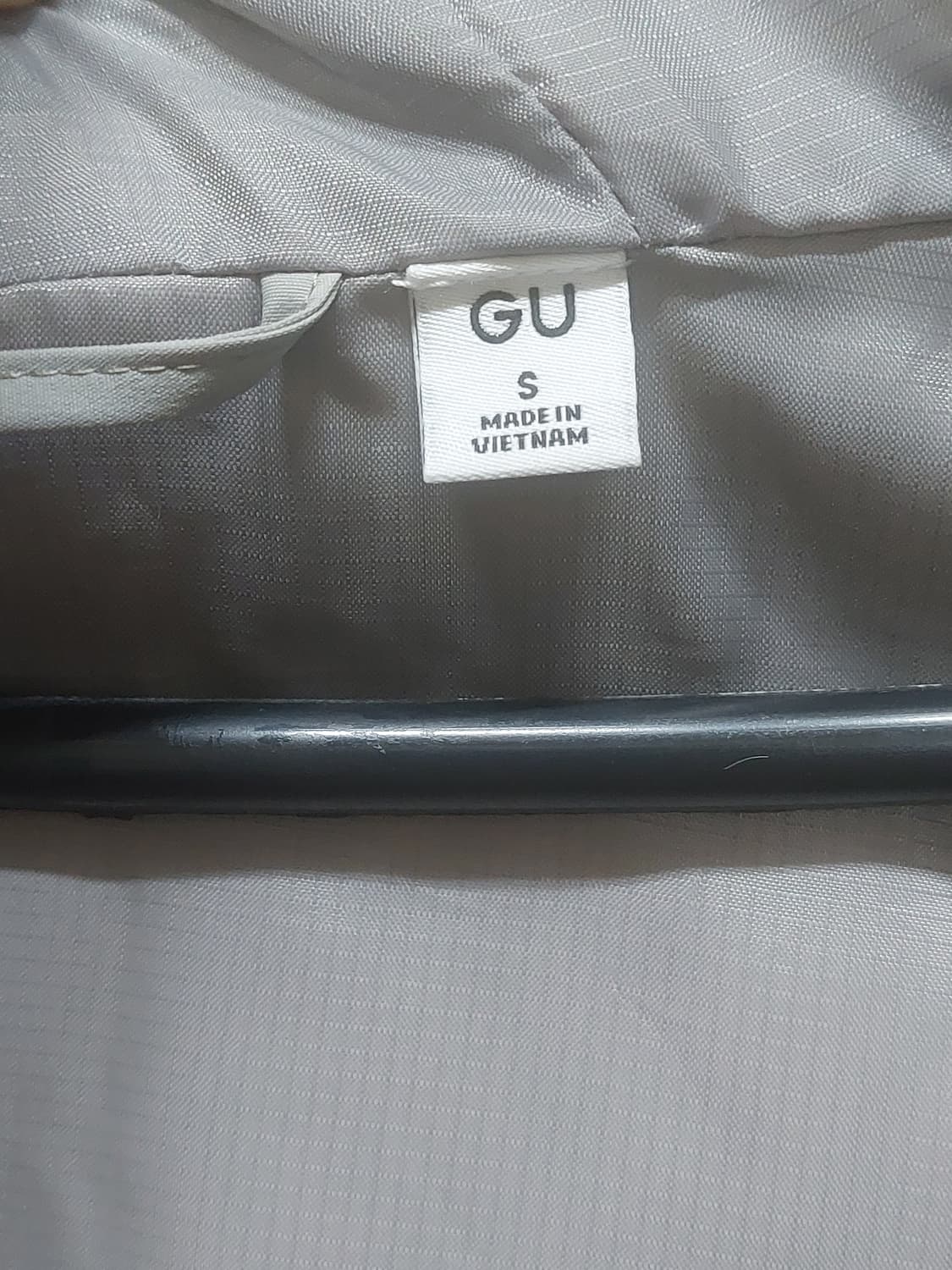 유니클로 GU웜패디드파카 그레이 s / 해외직구제품 상품이미지4