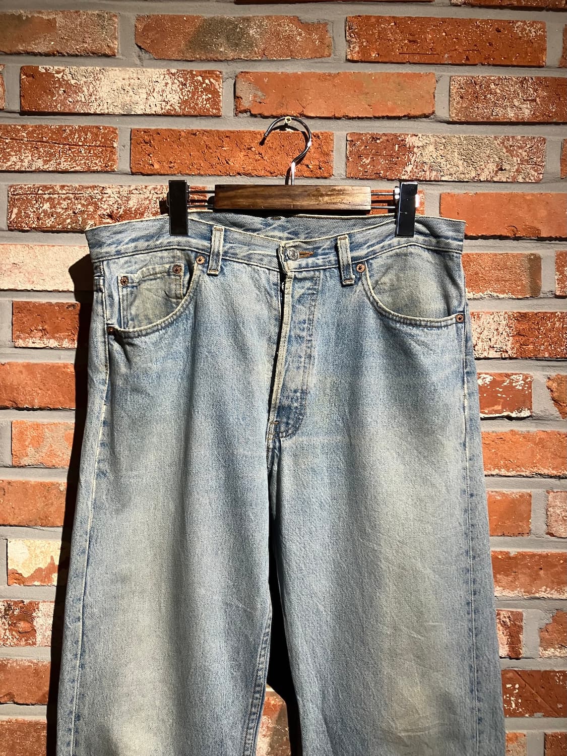 90s USA 빈티지 리바이스 501 데님 팬츠 상품이미지3