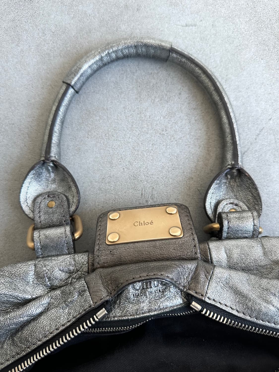 끌로에 패딩턴 실버 숄더백 상품이미지8