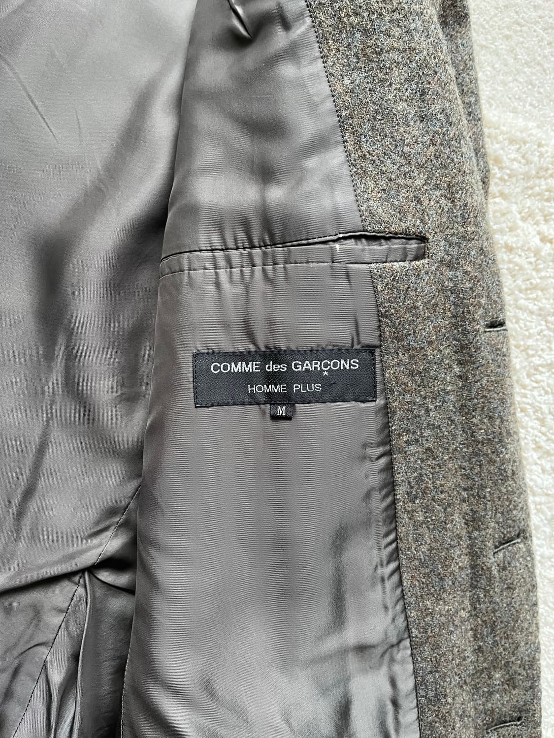 꼼데가르송 옴므 플러스 울 테일러드 자켓 (105-108) 상품이미지7